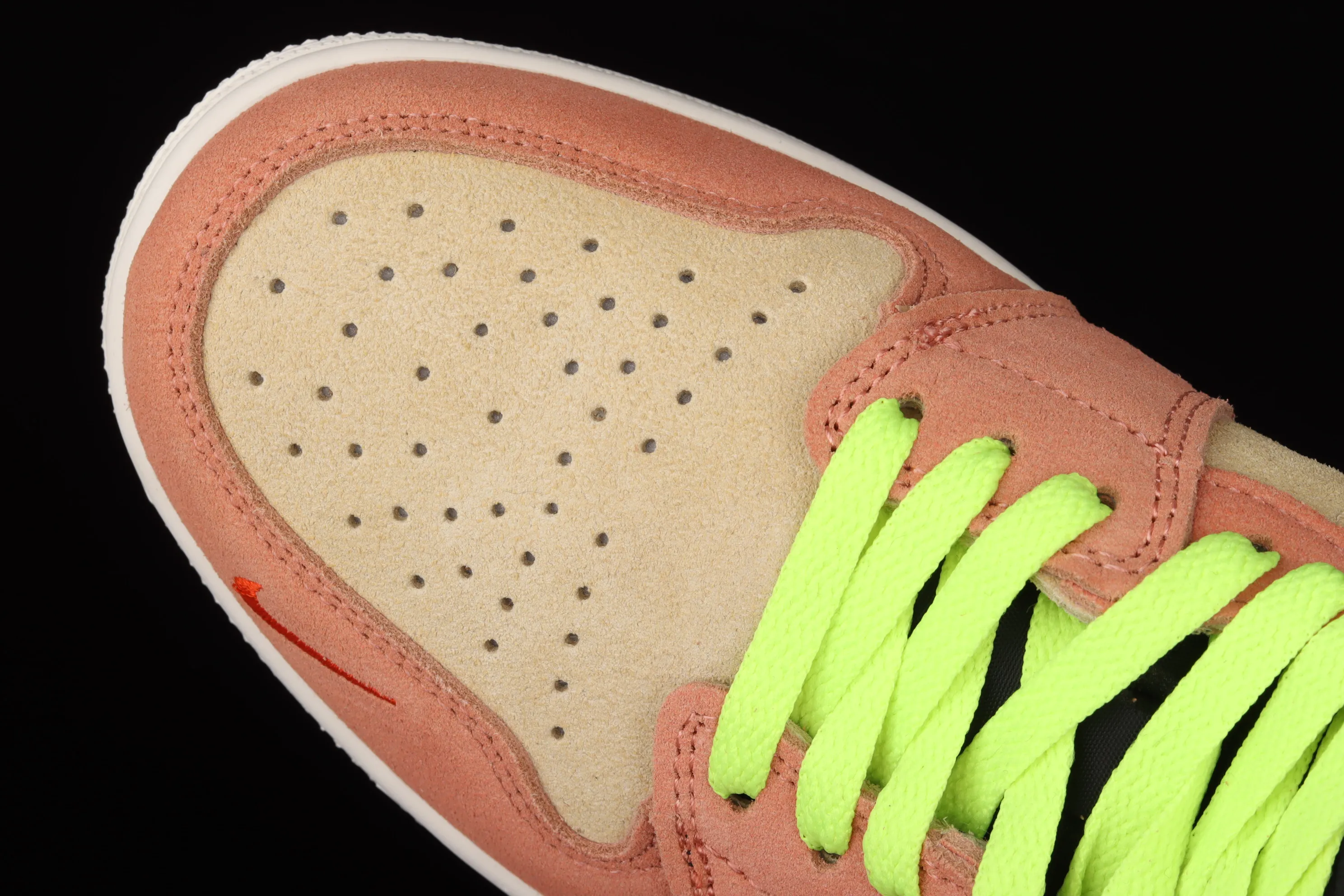 All categories Air Jordan Jordan series basketball shoes Air Jordan 1 High Z version Air Jordan 1 Switch "Orange" AJ1 Joe 1 orange zipper high-top cultural basketball shoes CW6576-800